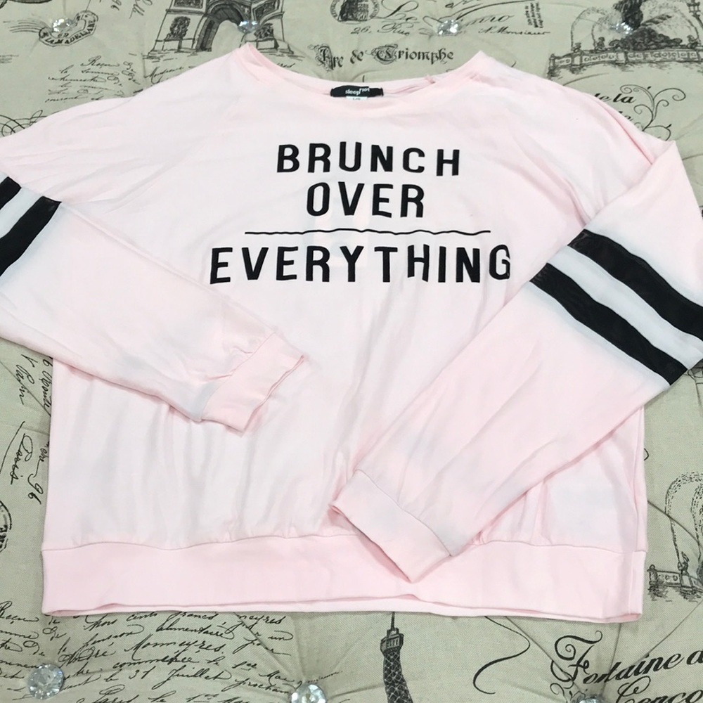 🎁 Sleep Riot Long Sleeve Top Pyjama - Picture 5 of 8